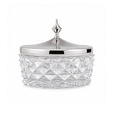 Crystal Pavilion Covered Bowl Large