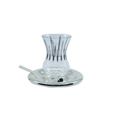 Sweettalk Tea Glass Set, Set For 2 (6 Pcs)