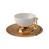 Grace Coffee Cup Set For 2 (4 Pcs)