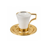 Black Pearl Coffee Cup Set For 2 (4 Pcs)