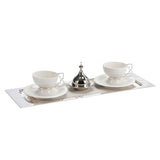 Lunar Coffee Serving Set For 2 (8 Pcs)