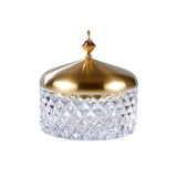 Crystal Pavilion Covered Bowl Small