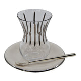 Sweettalk Tea Glass Set, Set For 2 (6 Pcs)
