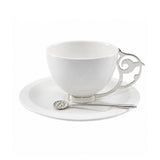 Secret Tea Cup Set Porcelain Dish, Set For 2 (4 Pcs)