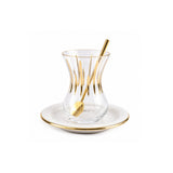 Sweettalk Tea Glass Set, Set For 2 (6 Pcs)