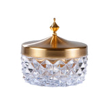 Crystal Pavilion Covered Bowl Large