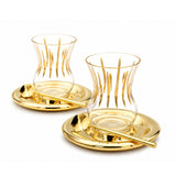 Sweettalk Tea Glass Set, Set For 2 (6 Pcs)