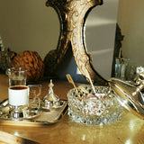 Crystal Pavilion Covered Bowl Small