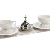 Lunar Coffee Serving Set For 2 (8 Pcs)