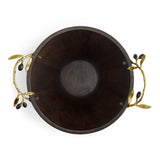 MICHAEL ARAM OLIVE BRANCH GOLD WOOD SRV BWL