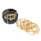 Avant-Garde Coaster Set, Set For 4