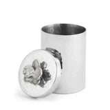 MICHAEL ARAM WHITE ORCHID ROUND CONTAINER