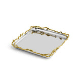 MICHAEL ARAM WISTERIA GOLD MATZAH PLATE