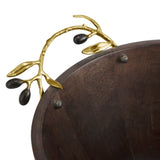 MICHAEL ARAM OLIVE BRANCH GOLD WOOD SRV BWL