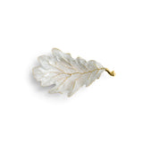 MICHAEL ARAM WINTER LEAVES RED OAK DISH