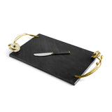 MICHAEL ARAM ANEMONE LRG CHEESE BRD W KNIFE