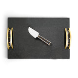 MICHAEL ARAM NAGA CHEESE BOARD W/ KNIFE