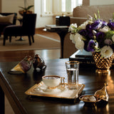 Grace Coffee Cup Set For 2 (4 Pcs) Porcelain