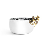 MICHAEL ARAM BLACK IRIS LARGE BOWL