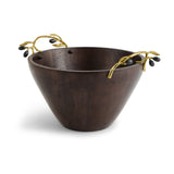 MICHAEL ARAM OLIVE BRANCH GOLD WOOD SRV BWL