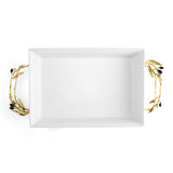 MICHAEL ARAM OLIVE BRANCH 3-QUART CASSEROLE