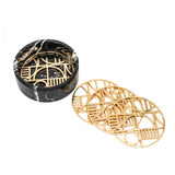 Avant-Garde Coaster Set, Set For 4